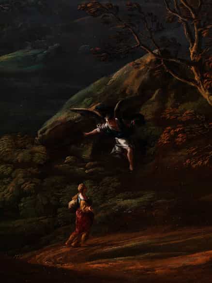 Detailabbildung: Salvator Rosa, 1615 Neapel – 1673 Rom, zug. 
