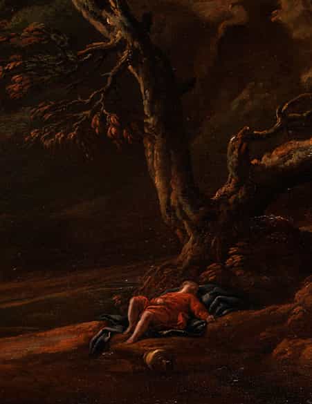 Detailabbildung: Salvator Rosa, 1615 Neapel – 1673 Rom, zug. 
