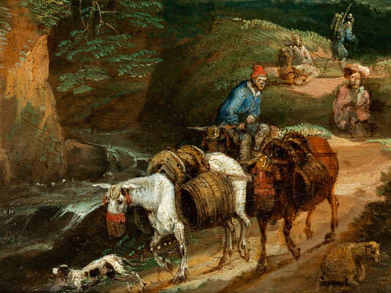 Detailabbildung: Adriaen Frans Boudewyns, 1644 – 1711, nach