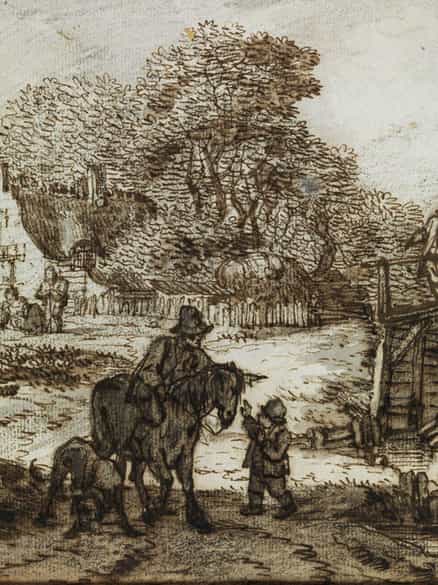 Detailabbildung: Holländischer Maler/ Zeichner des 17. Jahrhunderts