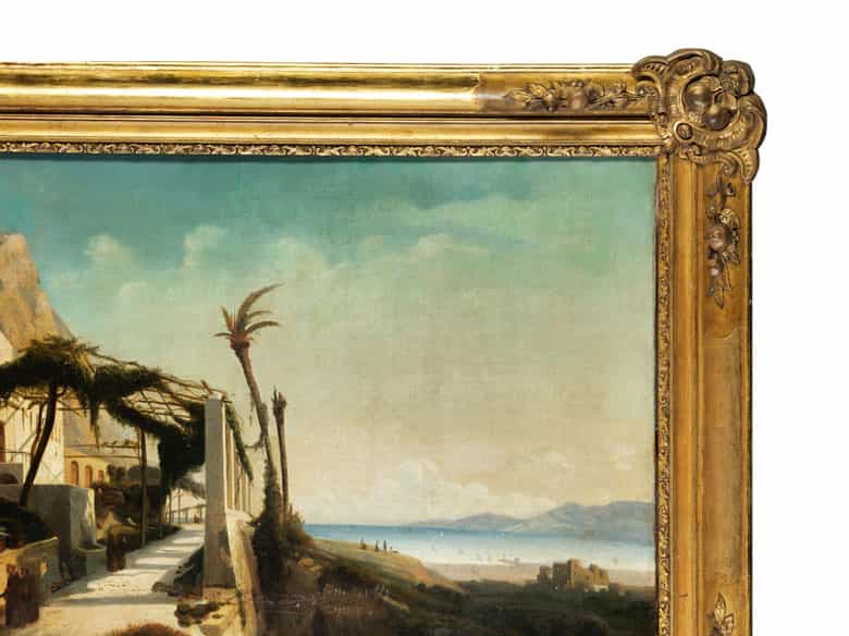 Detailabbildung: Giacinto Gigante, 1806 Neapel – 1876