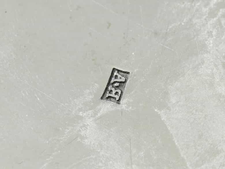 Detailabbildung: Paar St. Petersburger Vermeil Teller