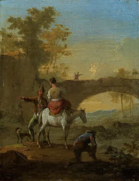 Detailabbildung: Franz de Paula Ferg, 1689 Wien – 1740 London
