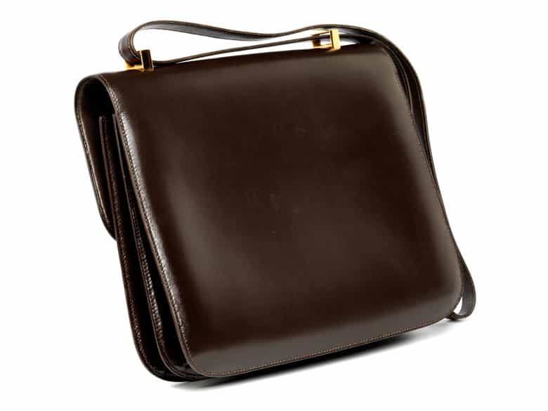 Detailabbildung: Hermès Constance „Tabak“