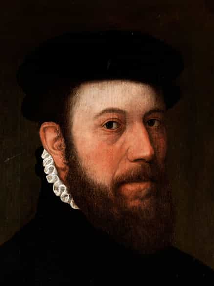 Detailabbildung: Antonis Mor, auch „Antonis Moor van Dashorst“, 1512 Utrecht – 1575 Antwerpen, zug.