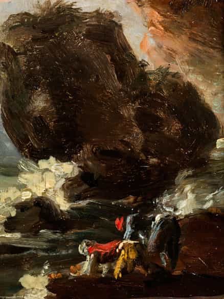 Detailabbildung: Francesco Guardi, 1712 Venedig – 1793, Umkreis