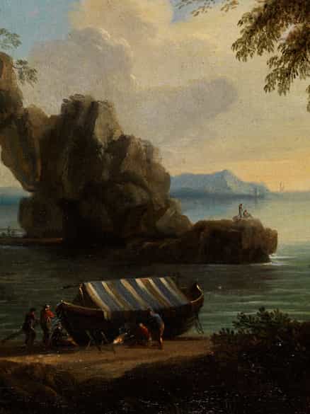 Detailabbildung: Paolo Anesi, 1697 – 1773 Rom