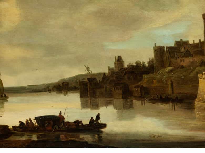 Detailabbildung: Wouter Knijff, um 1607 Wesel – um 1693 Bergen op Zoom, zug. 