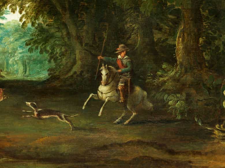 Detailabbildung: Alexander Keirincx, 1600 Antwerpen – 1652 Amsterdam