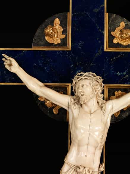 Detailabbildung: Corpus Christi in Elfenbein