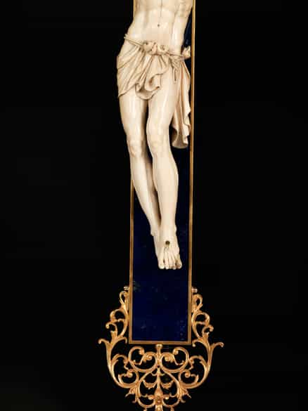 Detailabbildung: Corpus Christi in Elfenbein