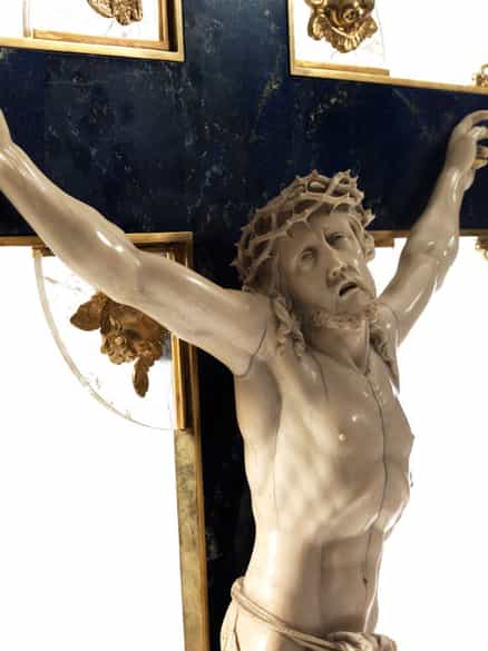 Detailabbildung: Corpus Christi in Elfenbein