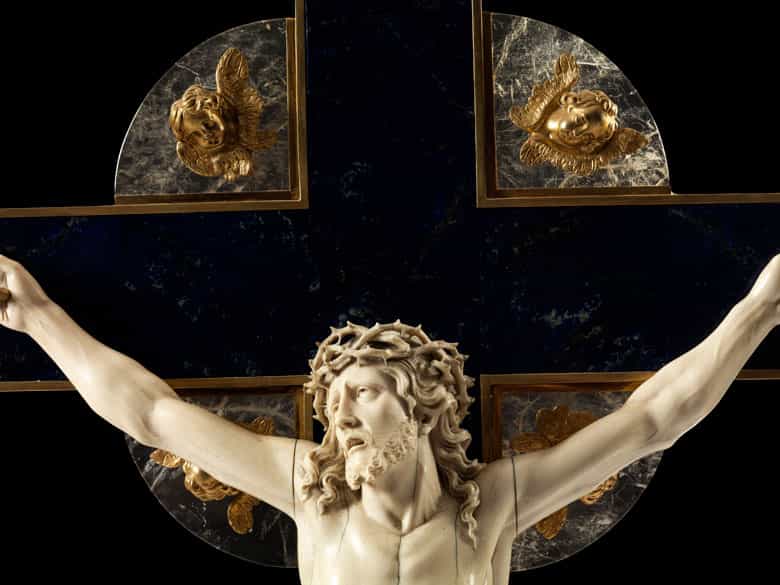 Detailabbildung: Corpus Christi in Elfenbein