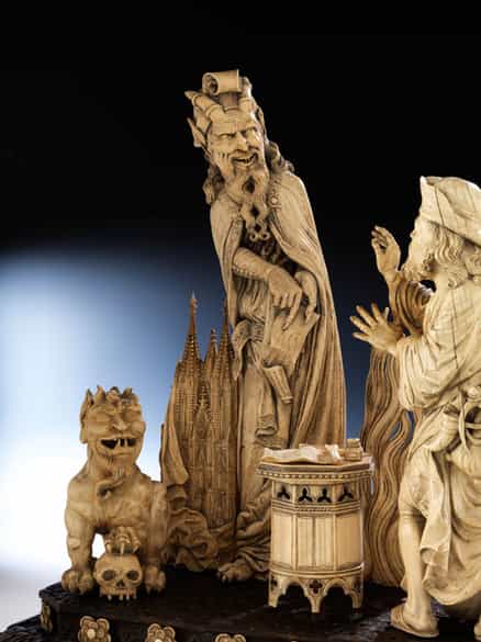 Detailabbildung: Bildschnitzer des ausgehenden 19. Jahrhunderts