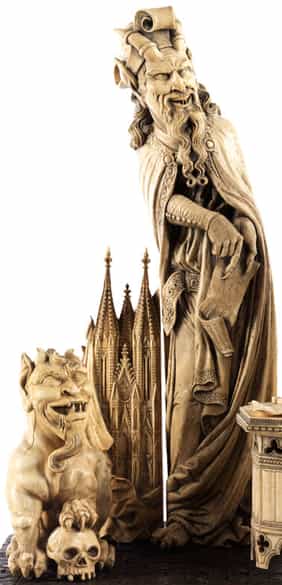 Detailabbildung: Bildschnitzer des ausgehenden 19. Jahrhunderts