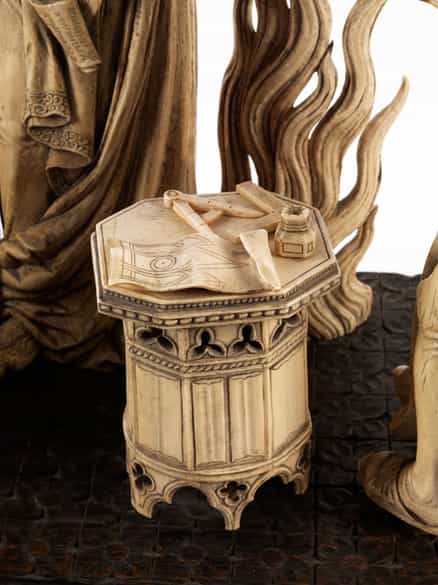 Detailabbildung: Bildschnitzer des ausgehenden 19. Jahrhunderts