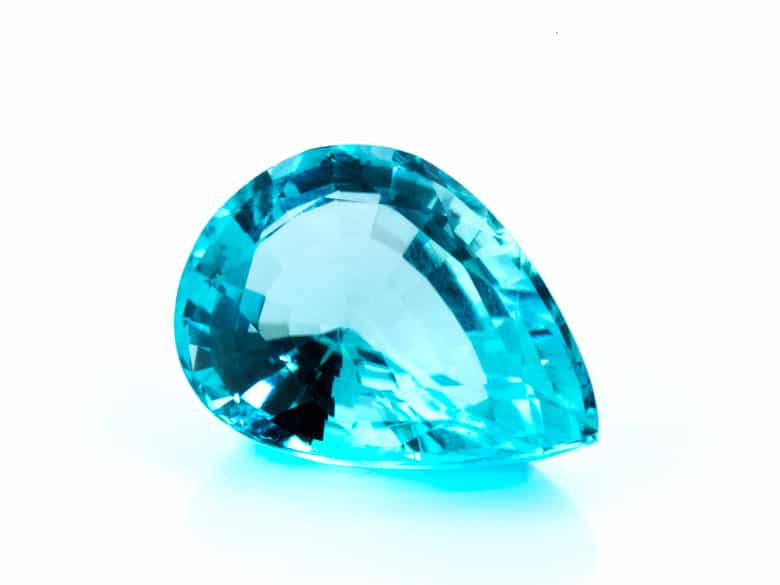 Detailabbildung: Loser Paraiba-Turmalintropfen