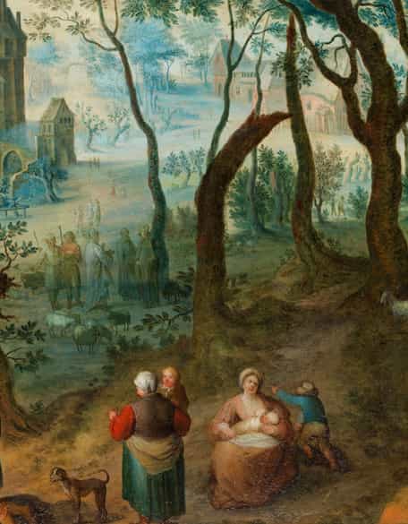 Detailabbildung: Balthasar Beschey, 1708 Antwerpen – 1776 ebenda, zug.