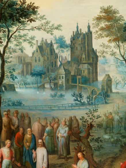 Detailabbildung: Balthasar Beschey, 1708 Antwerpen – 1776 ebenda, zug.
