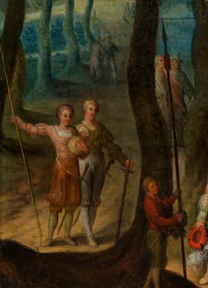 Detailabbildung: Balthasar Beschey, 1708 Antwerpen – 1776 ebenda, zug.