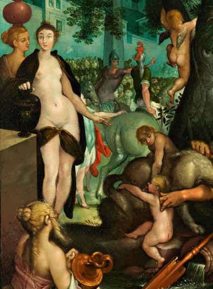Detailabbildung: Bartholomeus Spranger, 1546 - 1611, nach 