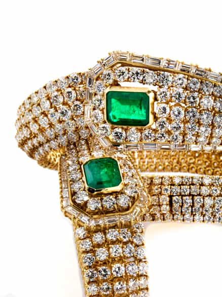 Detailabbildung: Diamant-Smaragdset