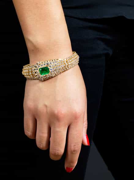 Detailabbildung: Diamant-Smaragdset