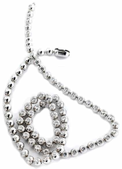 Detailabbildung: Brillant-Kugelkette von Cartier