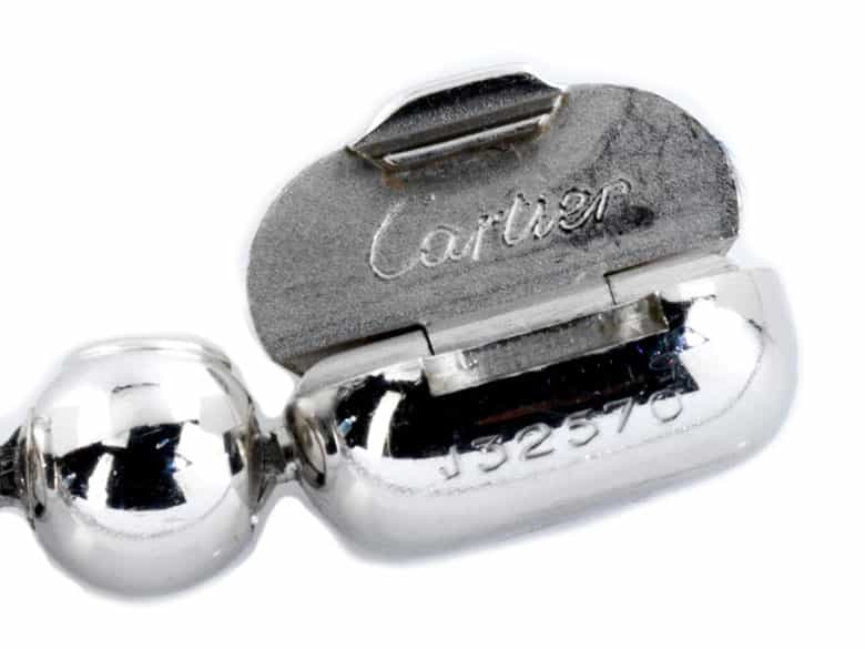 Detailabbildung: Brillant-Kugelkette von Cartier