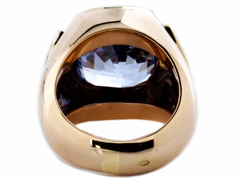 Detailabbildung: Saphir-Diamantring