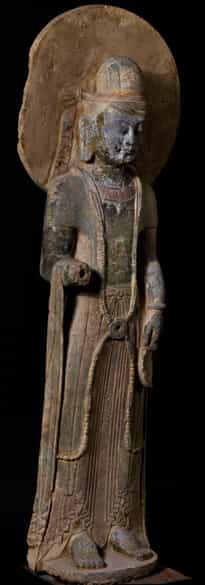 Detailabbildung: Stehender Buddha