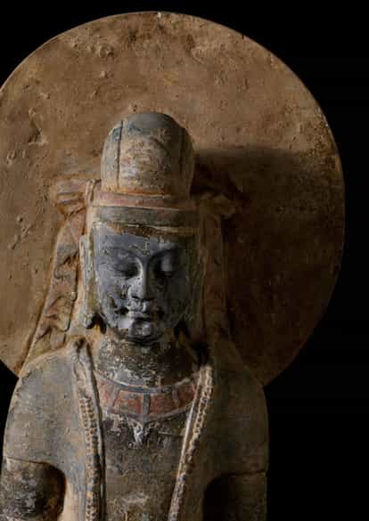 Detailabbildung: Stehender Buddha