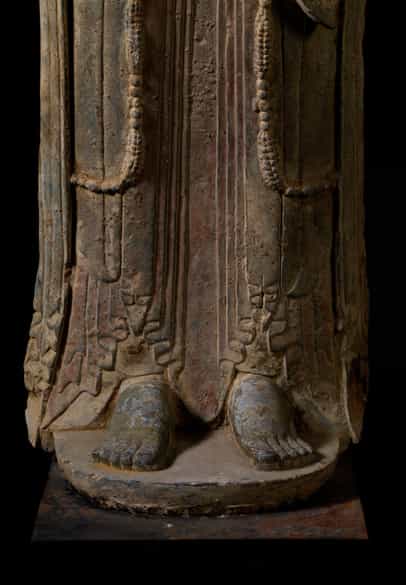 Detailabbildung: Stehender Buddha