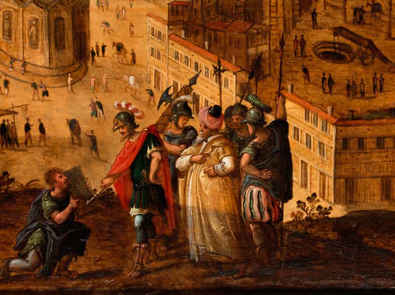 Detailabbildung: Louis de Caullery, um 1580 – um 1621, oder Umkreis Hendrick van Cleve II