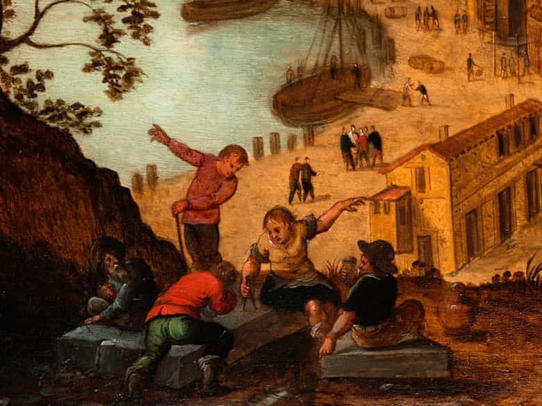 Detailabbildung: Louis de Caullery, um 1580 – um 1621, oder Umkreis Hendrick van Cleve II