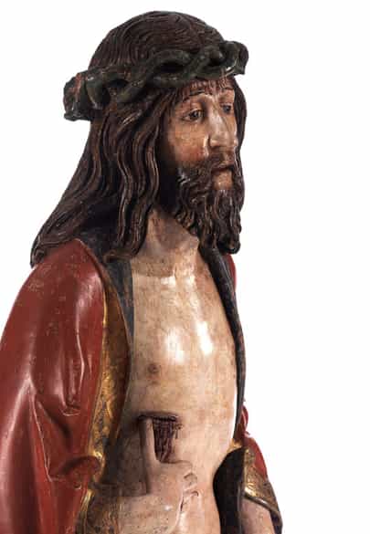 Detailabbildung: Standfigur Schmerzensmann