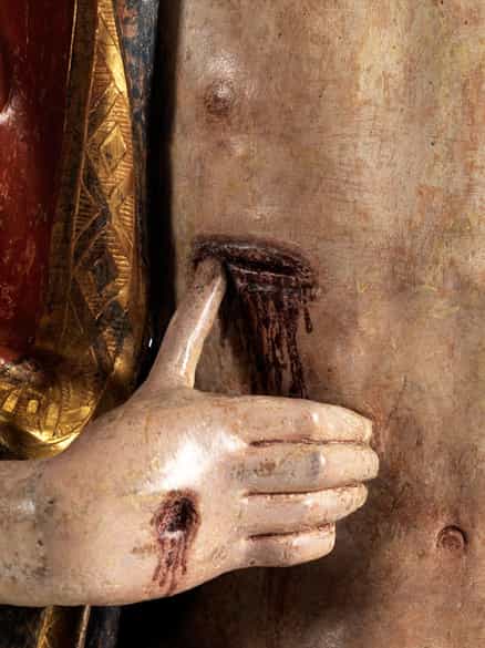 Detailabbildung: Standfigur Schmerzensmann