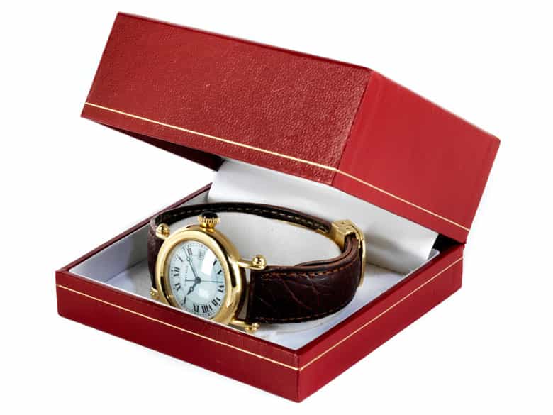 Detailabbildung: CARTIER-Damenuhr „Diabolo”