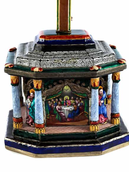 Detailabbildung: Kruzifix mit Corpus Christi