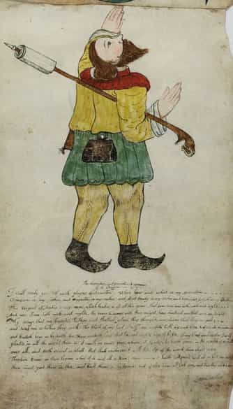 Detailabbildung: Bedeutendes illustriertes alchemistisches Manuskript