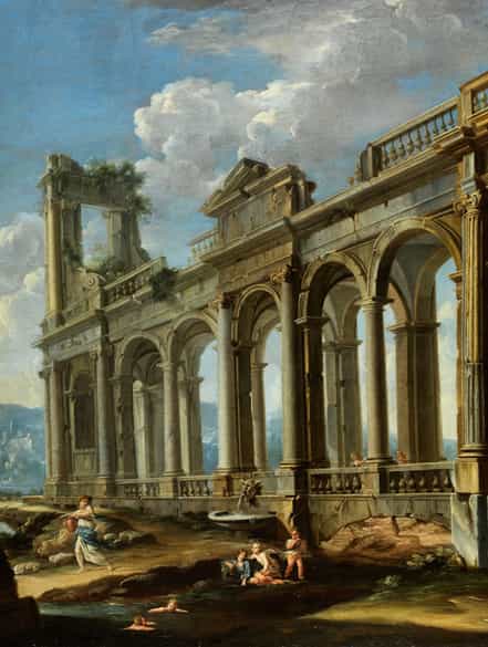 Detailabbildung: Giovanni Paolo Panini, 1691 Piacenza - 1765 Rom