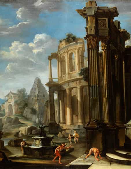 Detailabbildung: Giovanni Paolo Panini, 1691 Piacenza - 1765 Rom
