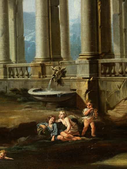 Detailabbildung: Giovanni Paolo Panini, 1691 Piacenza - 1765 Rom