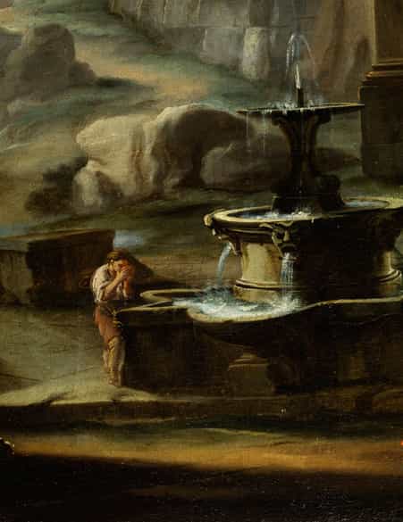 Detailabbildung: Giovanni Paolo Panini, 1691 Piacenza - 1765 Rom