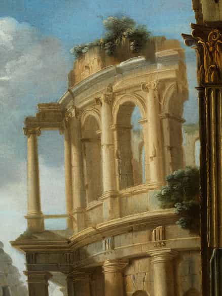 Detailabbildung: Giovanni Paolo Panini, 1691 Piacenza - 1765 Rom
