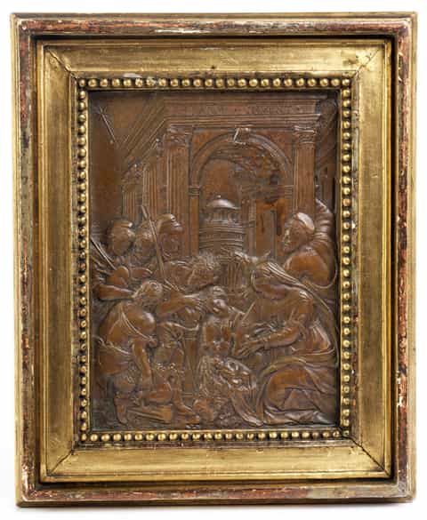 Detailabbildung: Anbetung der Hirten