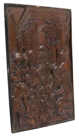 Detailabbildung: Anbetung der Hirten