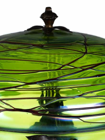 Detailabbildung: Jugendstil-Tischlampe