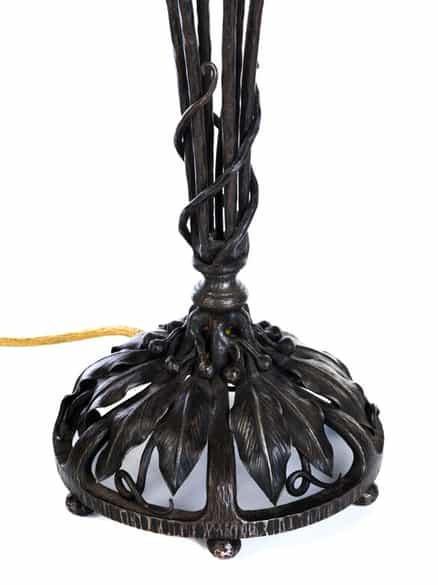 Detailabbildung: Jugendstil-Tischlampe