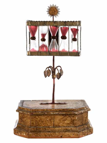 Detailabbildung: Museale seltene Sanduhr